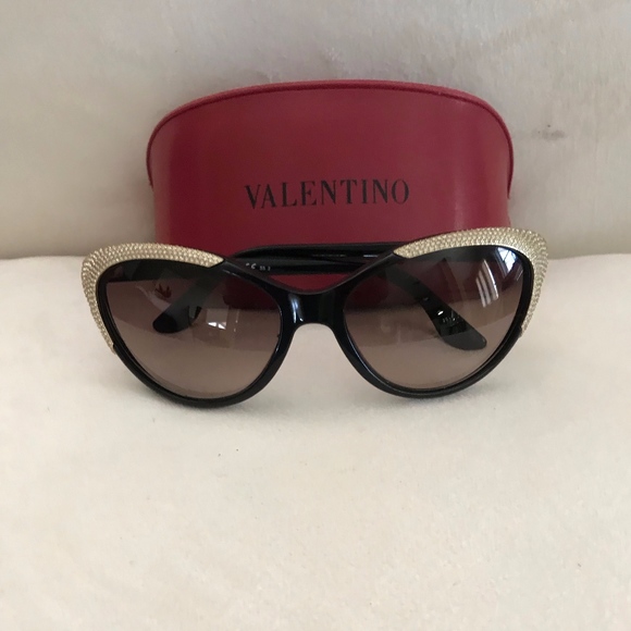 Valentino Sunglasses Cateye Crystals main image 4